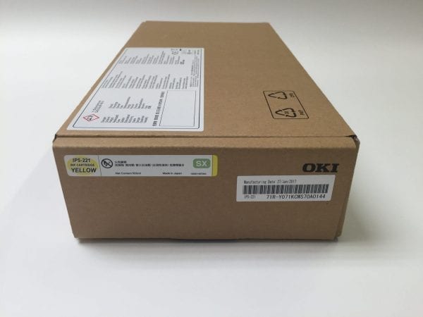 OKI IP5-221 500ml Yellow Ink