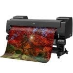 Canon PRO 6000 Ink being used in a canon printer.