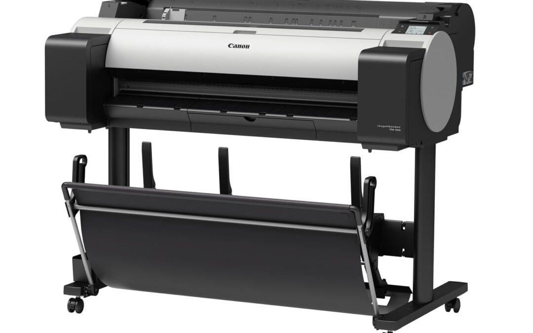 Canon imagePROGRAF TM-300 Right View Open