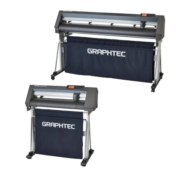 Graphtec CE7000 Cutter viewed from the side.