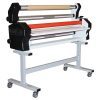 kala starter laminator 160 front side view on stand heated top roll bar