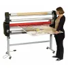 kala starter laminator 160 front view operator with heated bar to help