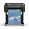 Canon imagePROGRAF GP-200 Front view with blue atlas print being printed