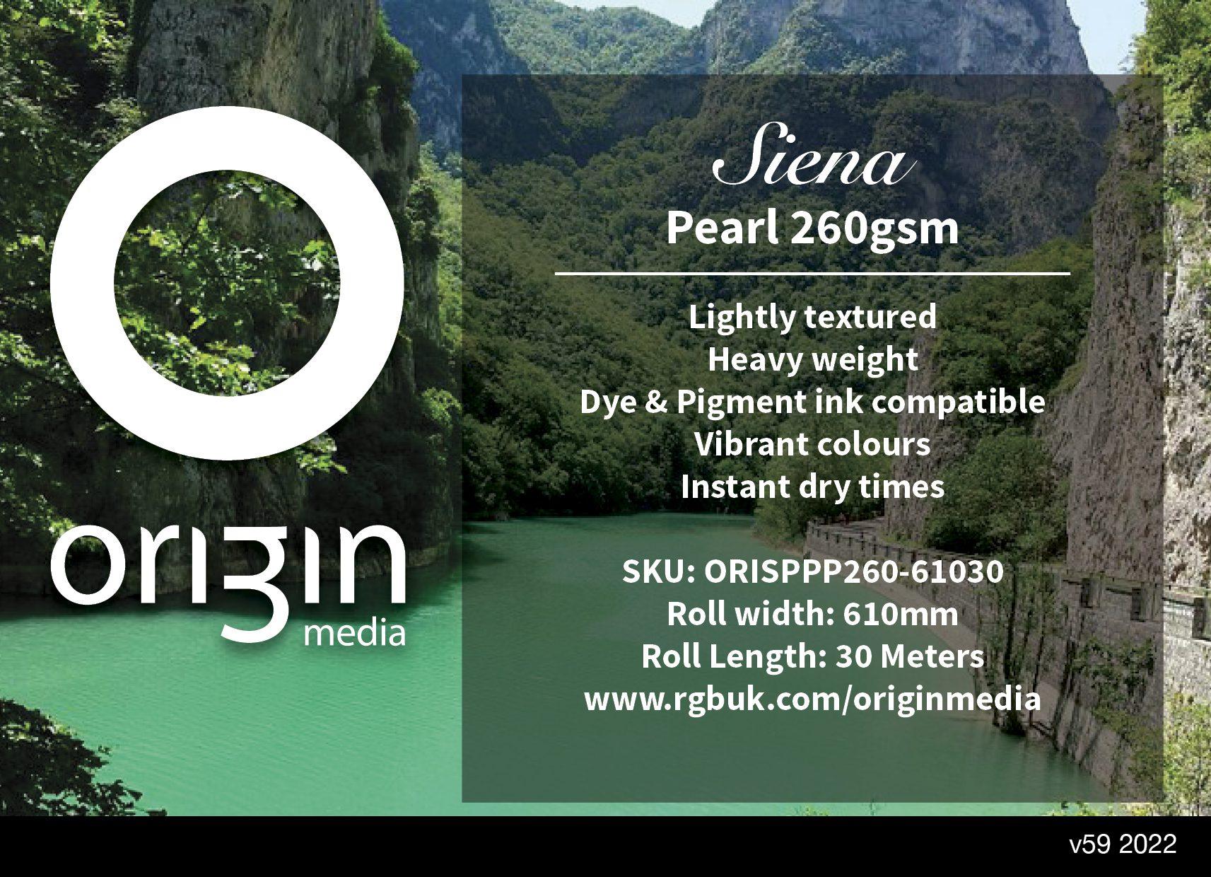 Origin Siena Pearl Photo Paper - Image 2