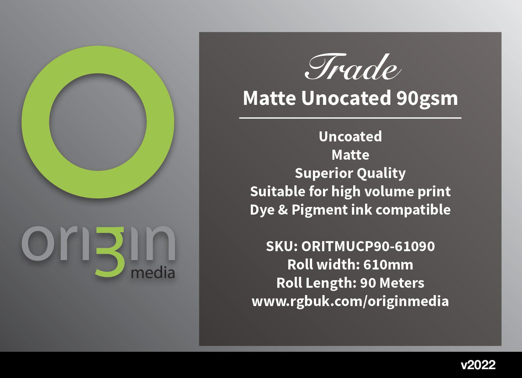 Origin Trade Matte Uncoated Paper 90gsm - Image 3