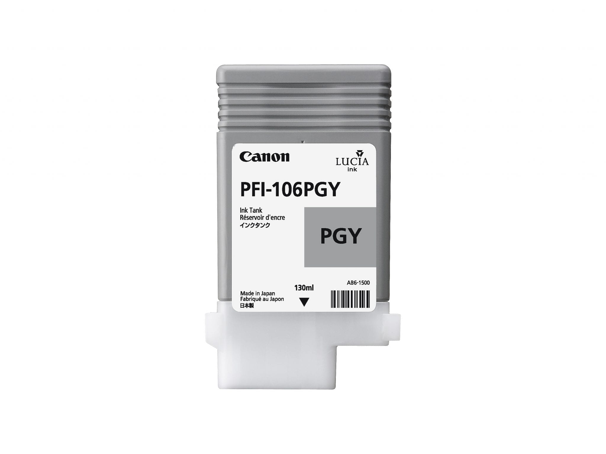 Canon PFI-106PGY PhotoGrey - 130ml Ink Cartridge