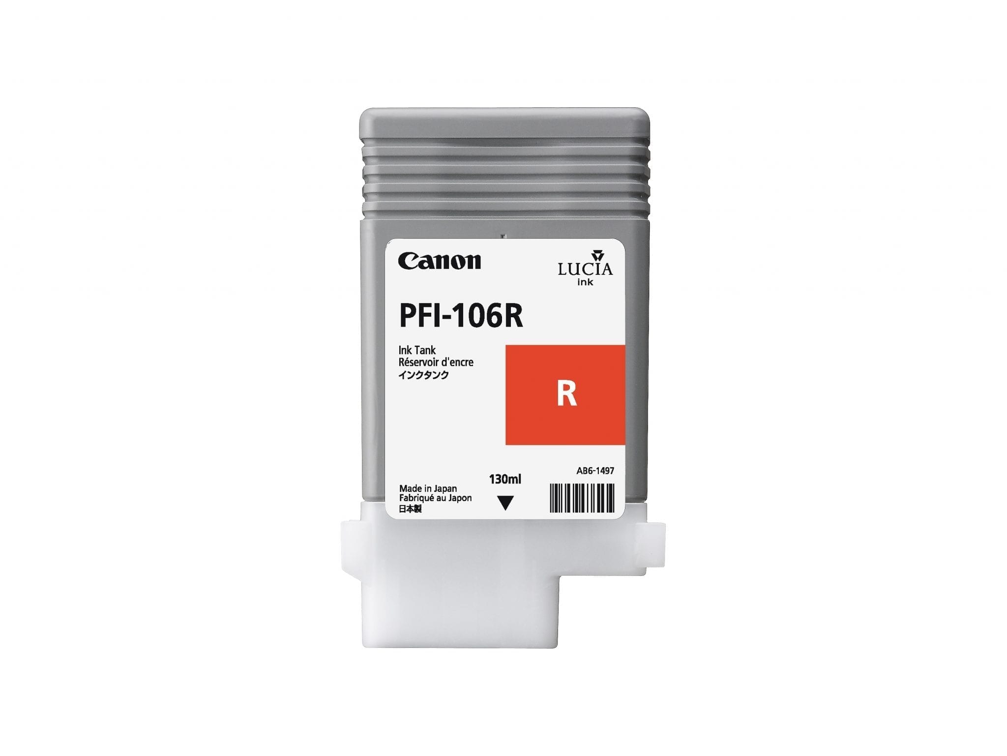 Canon PFI-106R Red - 130ml Ink Cartridge