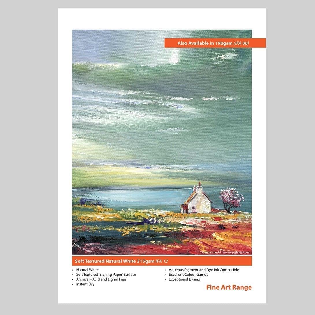 Innova IFA 12 Soft Textured Natural White 315gsm