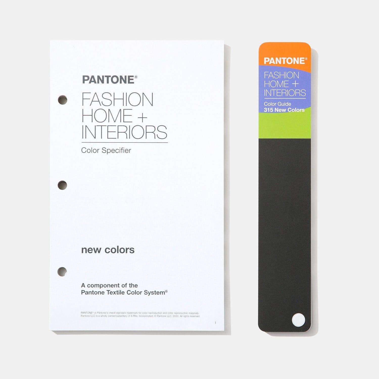PANTONE Fashion, Home Colour Guide and Specifier Supplement