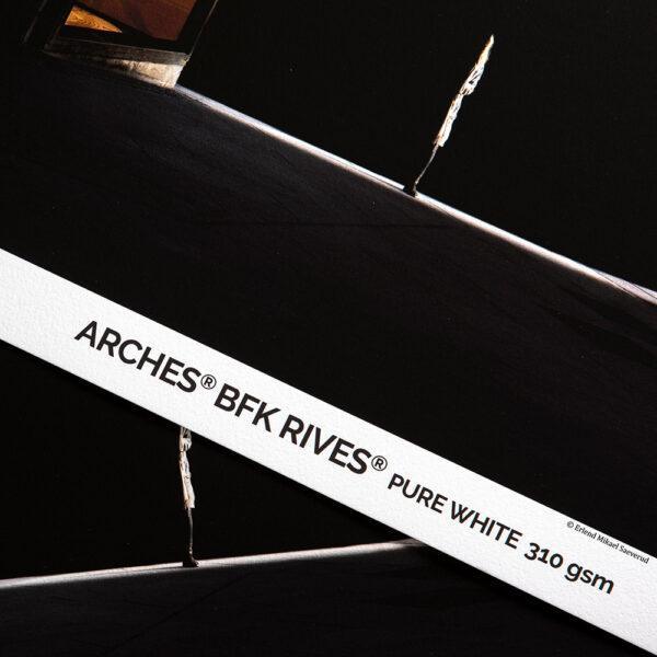 Canson Infinity ARCHES BFK Rives Pure White - 310gsm - Image 2