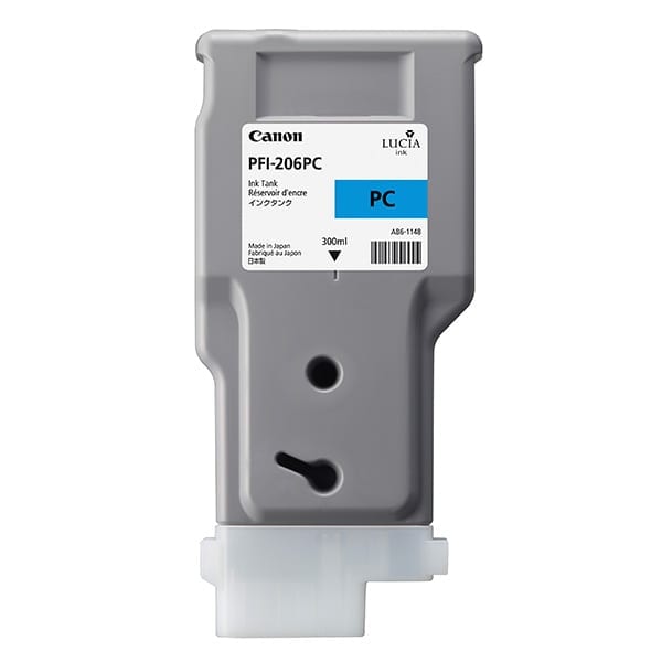 Canon PFI-206PC Photo Cyan - 300ml Ink Cartridge