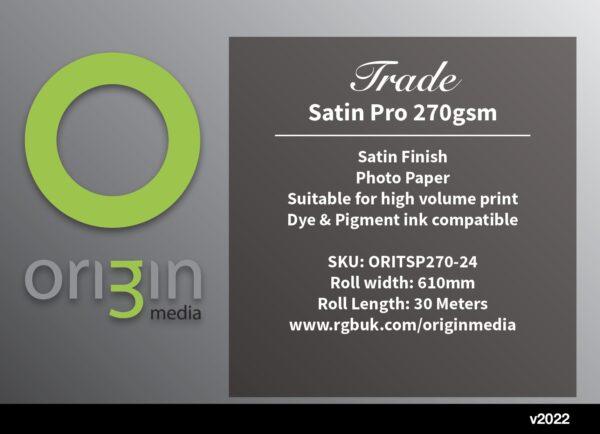 Origin Trade Satin Photo Paper 270gsm - Image 3