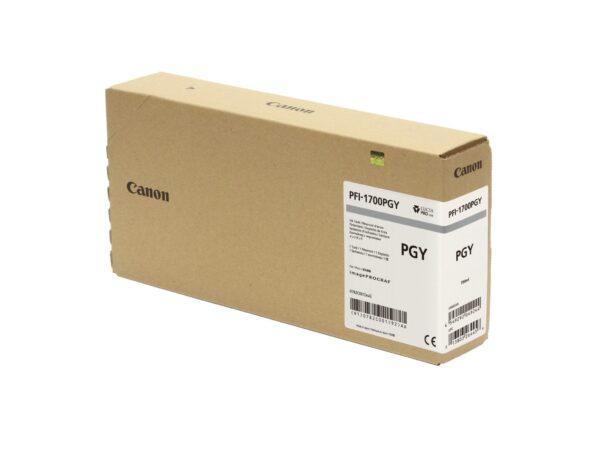 Canon PFI-1700PGY Photo Grey Cartridge 700ml - 0782C001AA - Image 2