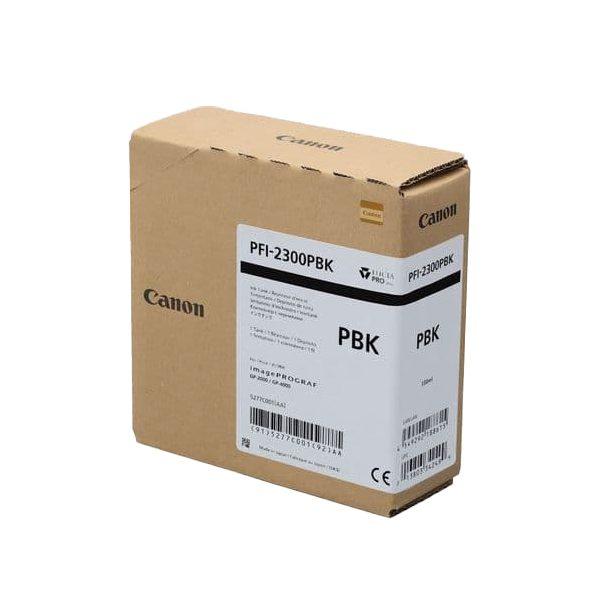 Canon PFI-2300PBK Photo Black Ink Cartridge (330ml)