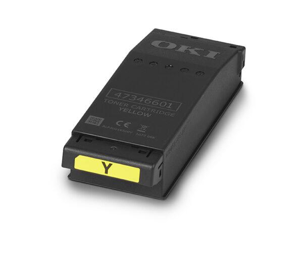 Genuine OKI Yellow Toner (6000 pages) for C650 - Image 2