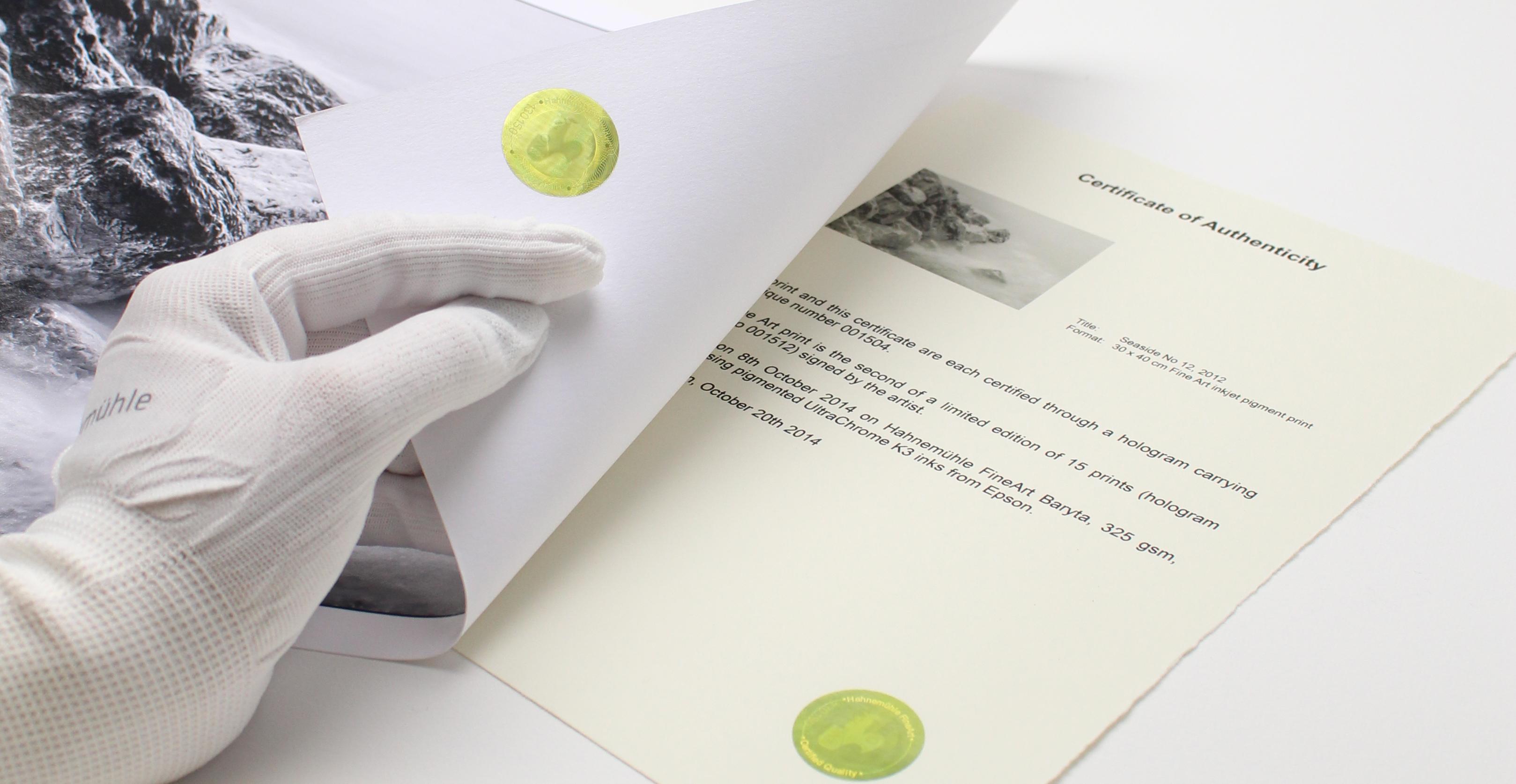 Hahnemühle Certificate of Authenticity A4 x 25 Sheets