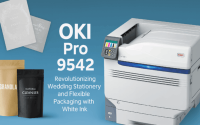 How the OKI PRO 9542 Transforms Wedding Stationery & Pouch Printing