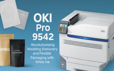 How the OKI PRO 9542 Transforms Wedding Stationery & Pouch Printing