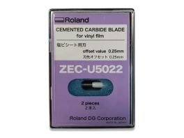 Roland ZEC-U5022 cemented carbide cutting blade for vinyl film — 2 pack