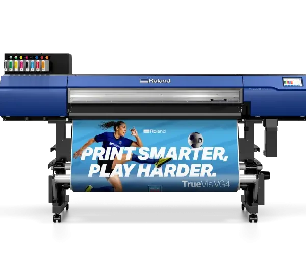 Roland VG4 eco-solvent printer cutter front view